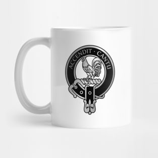 Clan Cockburn Crest & Tartan Mug